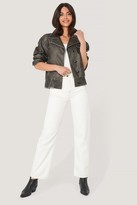 Thumbnail for your product : NA-KD Vintage Biker PU Jacket