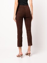 Thumbnail for your product : Vince Suede Cropped Trousers