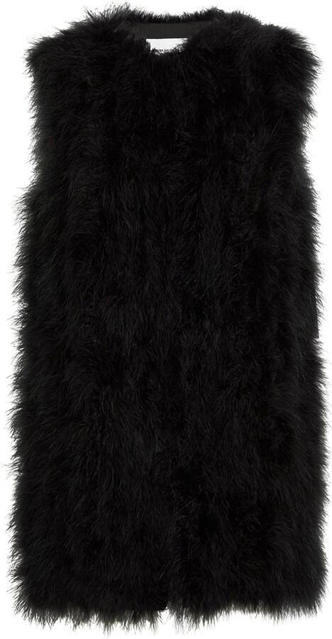 Yves Salomon Feather Gilet