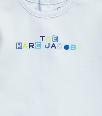 Marc Jacobs Kids Baby logo cotton onesie