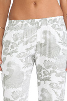 Thumbnail for your product : Monrow Feather Crepe Skinny Sweatpants