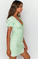 Thumbnail for your product : Beginning Boutique Tones Mini Dress Floral Green