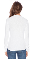 Thumbnail for your product : James Perse Long Sleeve Thermal Tee