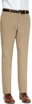 Thumbnail for your product : Incotex Brando Dressy Cotton Trousers, Tan