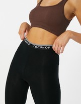 Thumbnail for your product : Topshop 2 pack leggings in black & grey