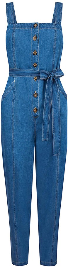 monsoon denim jumpsuit