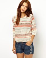 Thumbnail for your product : Sessun Special Knitted Jumper in Knitted Multi Yarn