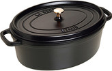 Thumbnail for your product : Staub Oval cast iron cocotte 37cm