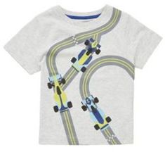 F&F Racetrack T-Shirt, Kids Unisex