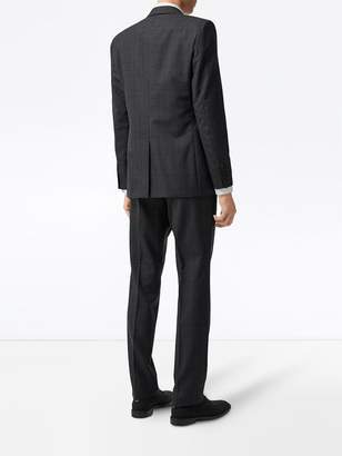 Burberry Classic Fit Check Wool Three-piece Suit