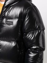 Thumbnail for your product : Duvetica Logo-Patch Feather-Down Puffer Jacket
