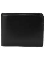 Thumbnail for your product : HUGO BOSS Leather Trifold Wallet With Coin Pocket