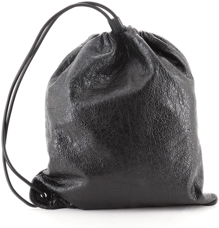 Balenciaga Locker Backpack Leather - ShopStyle