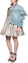 Thumbnail for your product : MSGM Celestial/gold Brocade Dress
