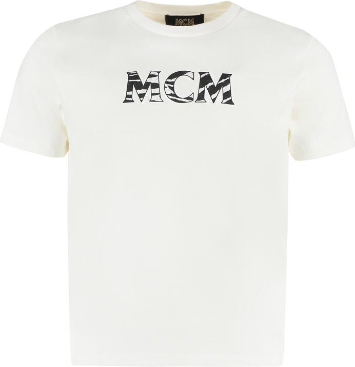 MCM Cubic Monogram Knit Polo for Men