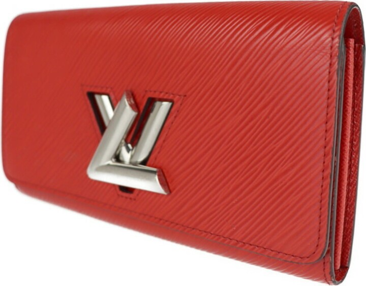 Louis Vuitton Pre-owned Women's Faux Leather Wallet - Red - One Size