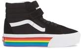 Thumbnail for your product : Vans Sk8-Hi V Rainbow Platform Sneaker