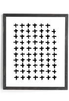 Thumbnail for your product : Deny Designs Plus White Framed Wall Art