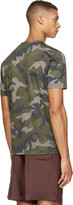 Thumbnail for your product : Valentino Green Camo T-Shirt