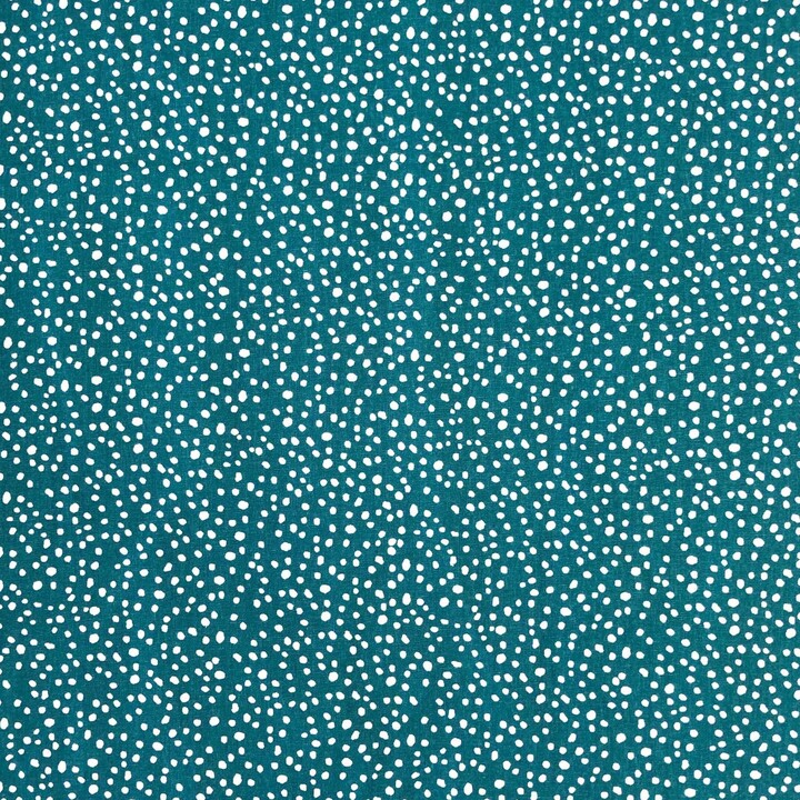 Dunelm By the Metre Dottie Craft Cotton Blue/White ShopStyle Quilts