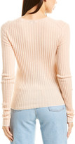 Thumbnail for your product : Vince Microstripe Cashmere Crew