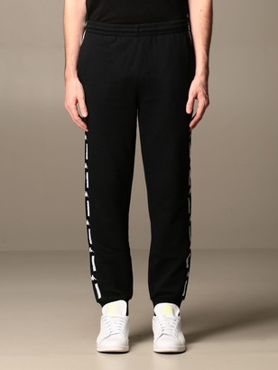 kappa side stripe track pants