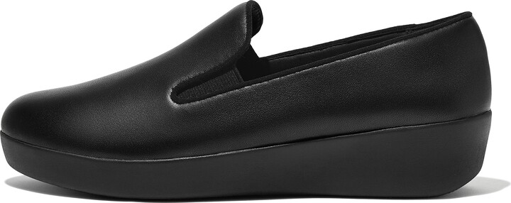 FitFlop Superskate Leather Loafers - ShopStyle