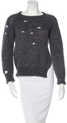 Etoile Isabel Marant Distressed Knit Sweater