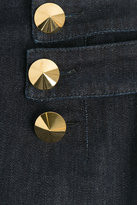 Thumbnail for your product : Roberto Cavalli Straight Leg Jeans with Statement Buttons