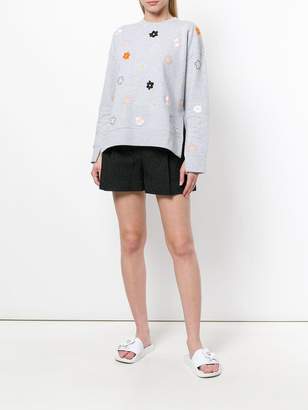 Kenzo embroidered flower sweater