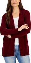 Thumbnail for your product : Karen Scott Petite Open-Front Cardigan, Created for Macy's