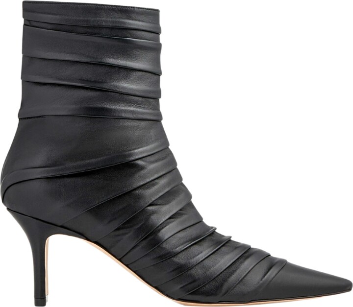 Neil J. Rodgers Plisse Ankle Boot