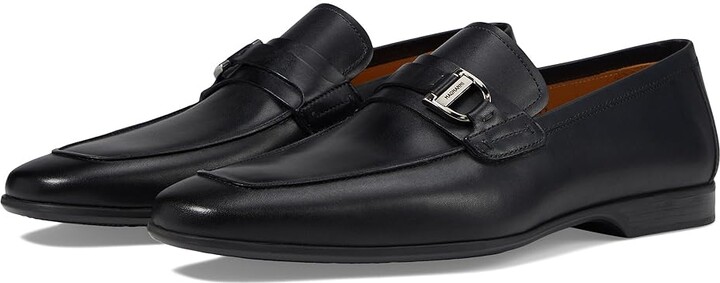 Magnanni Raso II Men's Lace Up Wing Tip Shoes Black : 13 M, Leather