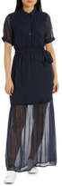 Thumbnail for your product : Vero Moda NEW Short Sleeve Maxi Dress KAA Navy
