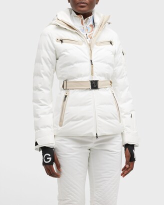Bogner Ellya Layered Ski Jacket with Belt - ShopStyle