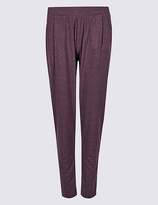 Thumbnail for your product : Marks and Spencer Marl Jersey Tapered Leg Peg Trousers