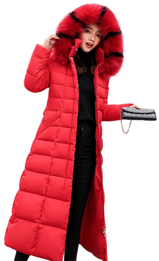 Red Puffer Jacket Long Austria, SAVE 37% - eagleflair.com