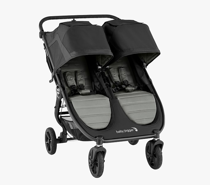 pottery barn double stroller