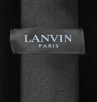 Lanvin 7cm Velvet Tie