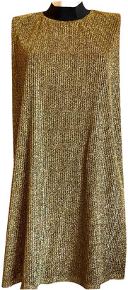 Zara Gold Glitter Dresses - ShopStyle