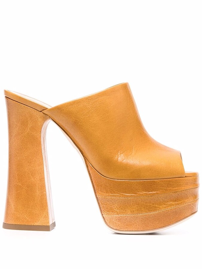 サンダル・ミュール PHILOSOPHY DI LORENZO SERAFINI SLIPPER (A32040784 0207) Philosophy Di Lorenzo Serafini x Scholl Pescura Sandals