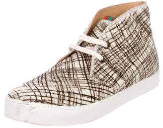 Penelope Chilvers Ponyhair High-Top Sneakers