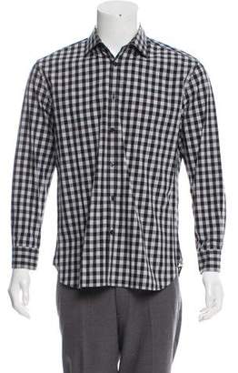 John Varvatos Woven Button-Up Shirt