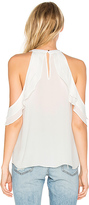 Thumbnail for your product : Krisa Ruffle Halter Top