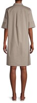 Thumbnail for your product : Lafayette 148 New York Conroy Henley Shift Dress