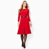 Thumbnail for your product : Ralph Lauren Petite Belted Jersey Dress