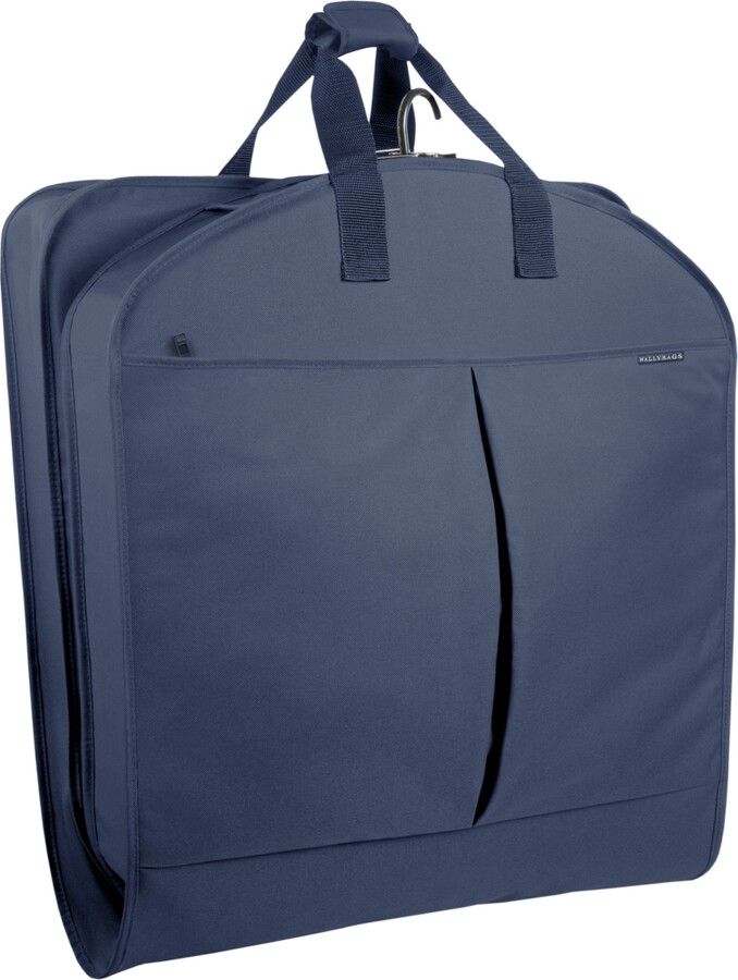 Wally Bags 45" Deluxe Extra Capacity Travel Garment Bag with Accessory Pockets