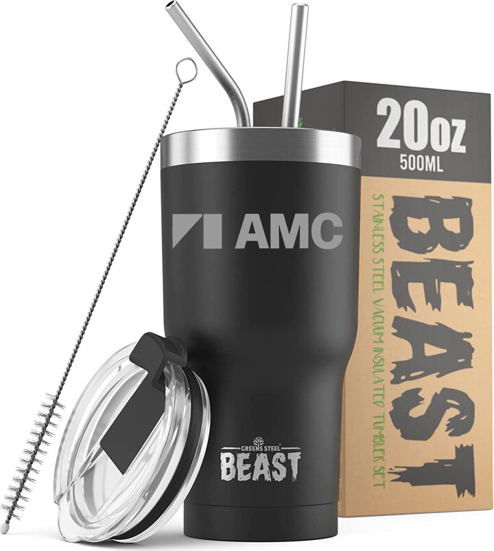 Amc American Motors Co Logo Design Beast 20Oz/30Oz Stainless Steel Tumbler Laser Engraved