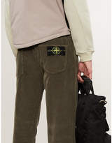 Thumbnail for your product : Stone Island Regular-fit straight corduroy trousers
