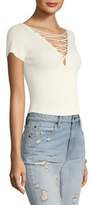 Thumbnail for your product : Alexander Wang T by Cropped Top Pullover